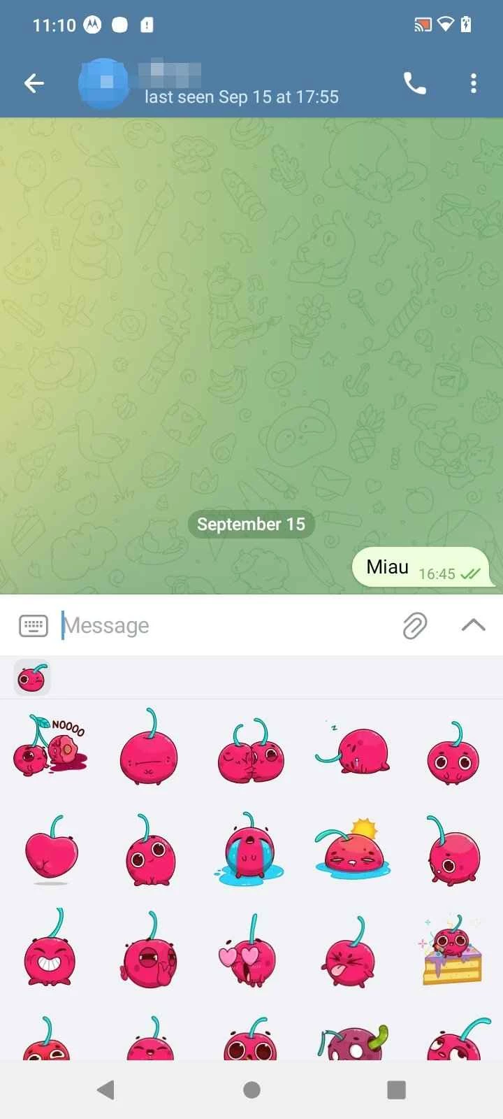 Telegram — skærmbillede 3