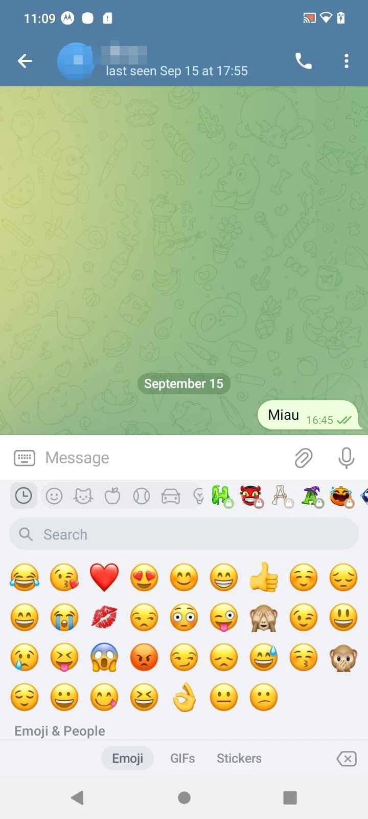 Telegram — skærmbillede 4