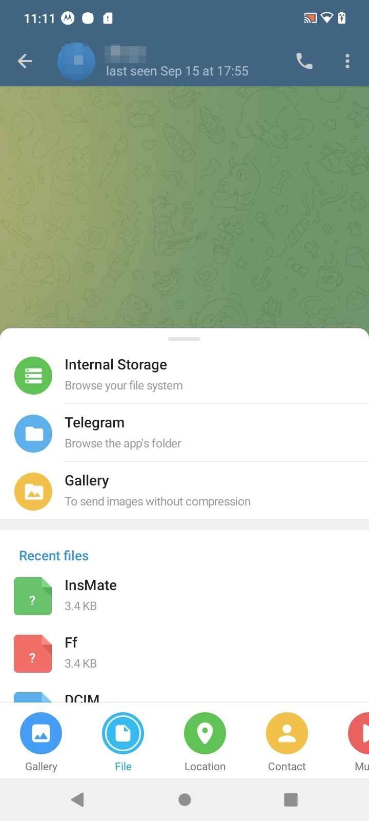Telegram — skærmbillede 8