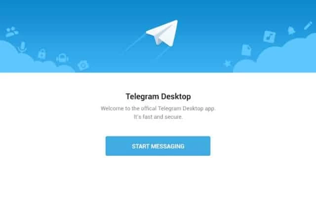 Telegram Desktop — skærmbillede 2